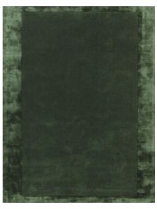 Asiatic Ascot Green Bordered Wool Rug