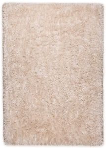 556 Flocatic Beige Shaggy Rug by Tom Tailor
