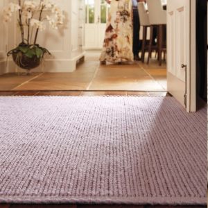 Cable New Blush Wool Rug by Origins
