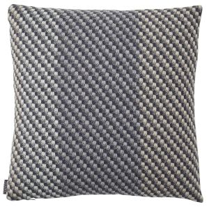 Charcoal Wool Cushion by Claire Gaudion