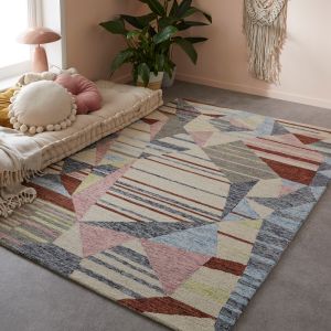 Contours Deco Multicolored Rug by Oriental Weavers