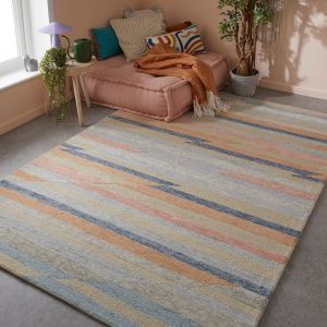 Contours Jagged Multicolored Rug by Oriental Weavers