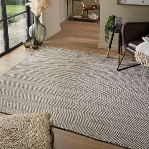 Cotswold Natural COTW01 Grey Rug by Concept Looms
