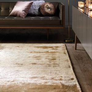 Dolce Gold Luxury Handmade Rug by Asiatic