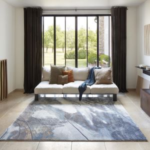 Galleria 063 0529 2626 Grey Abstract Rug by Mastercraft