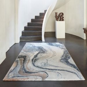 Galleria 063 0618 8656 Blue Abstract Rug by Mastercraft