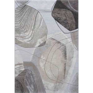 Galleria 063-07636282 Beige Contemporary Abstract Rug by Mastercraft