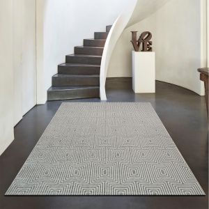 Geo 041 - 0009 7121 Taupe Contemporary Rug by Mastercraft