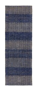 Ives Blue Modern Runner by Asiatic