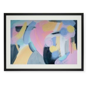 Lucy Donovan Art The Sunday Print Abstract Black Frame