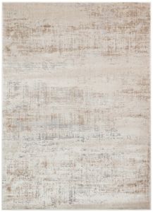 Luzon LUZ809 Ivory Taupe Grey Abstract Rug by Concept Looms