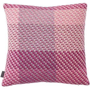 Magenta Dotted Wool Cushion by Claire Gaudion