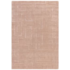 Maze Blush Abstract Rug By Asiatic 