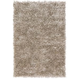 Metallica Silver Polyester Rug by Asiatic