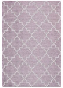 Newquay 096-0003 8007 96 Berry Flatwoven Rug by Mastercraft
