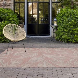 Newquay 096-0014 8002 96 Coral Flatwoven Rug by Mastercraft