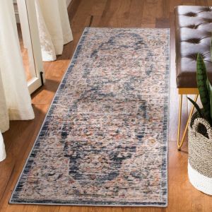 Nova 9207A Blue Traditional Runner by Ultimate Rug