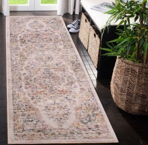 Nova 9207A Cream Traditional Runner by Ultimate Rug 