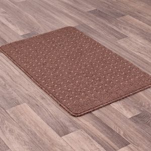 Pin Dot Mink Washable Mat by Rug Style