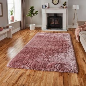 Think Rugs Polar PL 95 Rose Thick Shaggy Rug