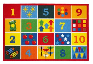 Playtime Number Theme Mats By Oriental Weavers