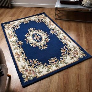 Royal Blue Traditional Rug by Oriental Weavers