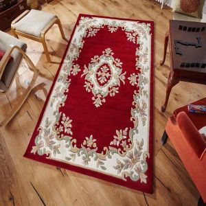 Royal Jewel JEW11 Red Traditional Rug By Oriental Weavers