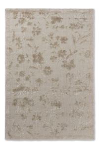 Rye 081901 Natural Floral Rug by Laura Ashley