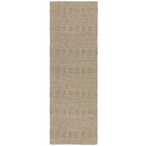 Sloan Taupe Geometric Runner by Asiatic