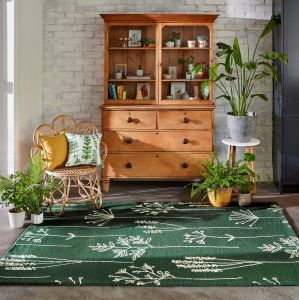 Stipa Forest 126407 Wool Rug by Scion