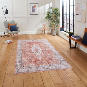Tabriz H1156 Terra Traditional Rug by Think Rugs