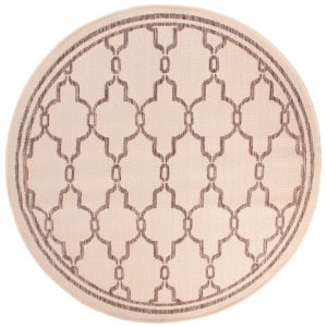 Terrace Spanish Tile Natural Outdoor Circle Rug by Rug Style
