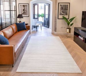 UNI-901 Oyster Plain Rug by Concept Looms 