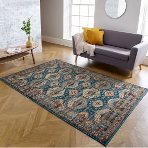 Valeria 8024 F Blue Traditional Rug by Oriental Weavers