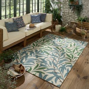 Willow Boughs 428607 Leafy Arbor Outdoor Rug by Morris & CO.